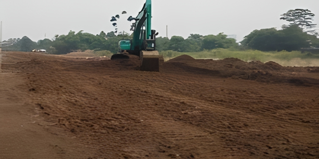 Pekerjaan Pematangan Lahan Cluster PG4 di Kawasan OCBD